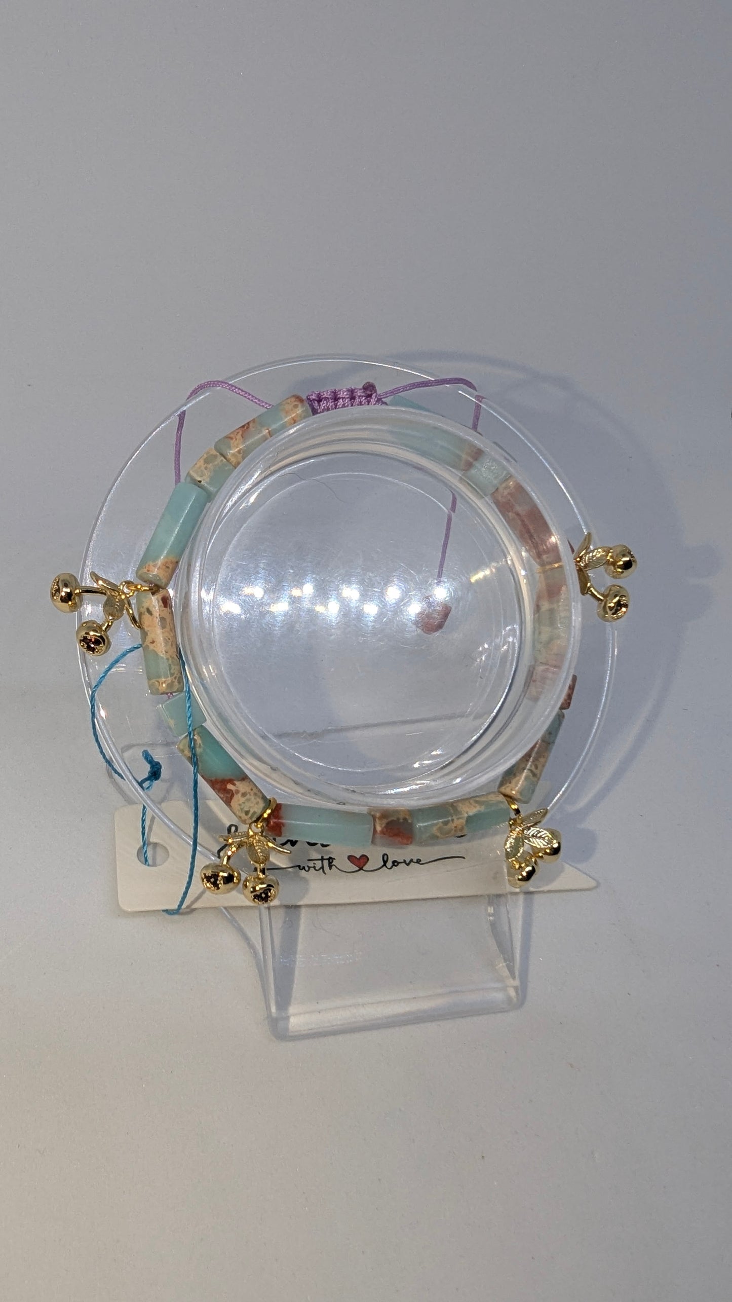 Shoushan Jasper & Cherries