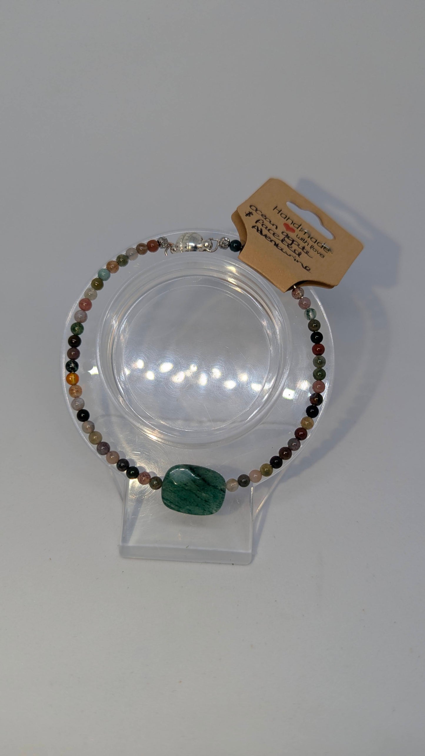 Ocean Agate & Faceted Aventurine