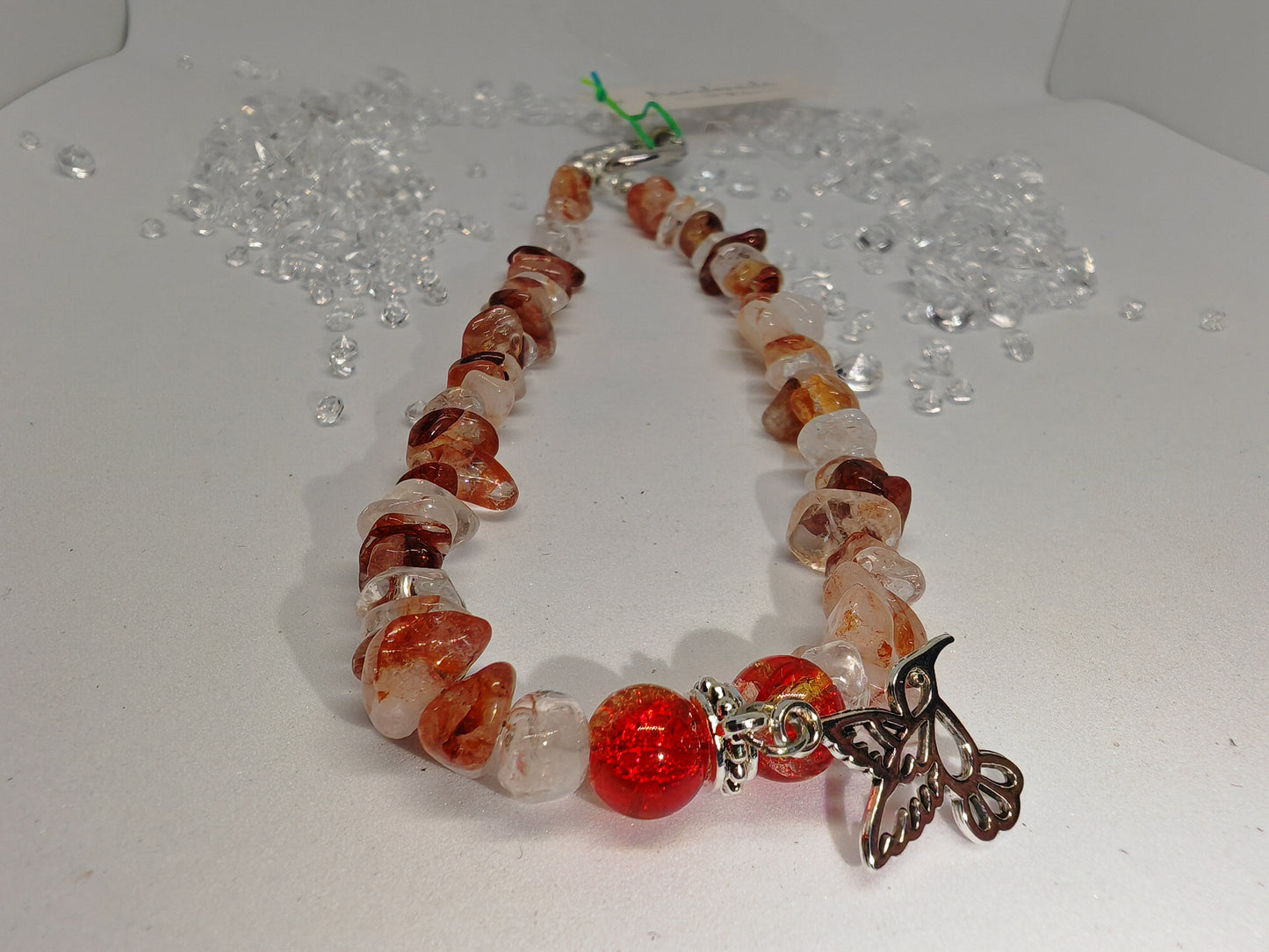 Hummingbird Phone Charm Wristlets