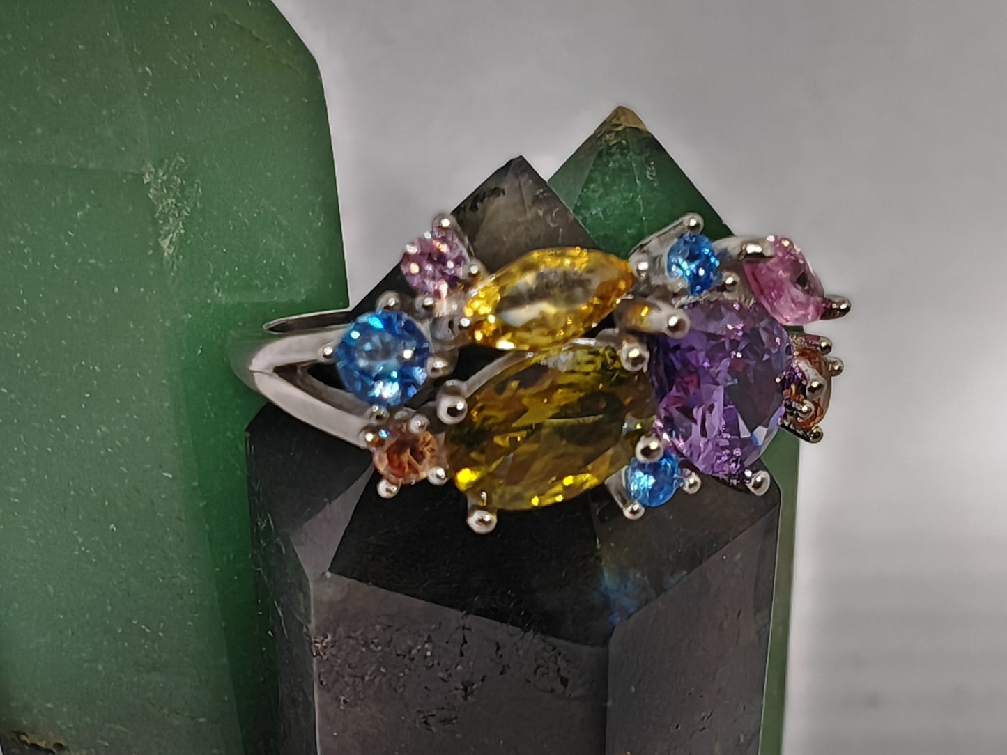 Spectrum Shine - Colourful Cubic Zirconia - Size Q