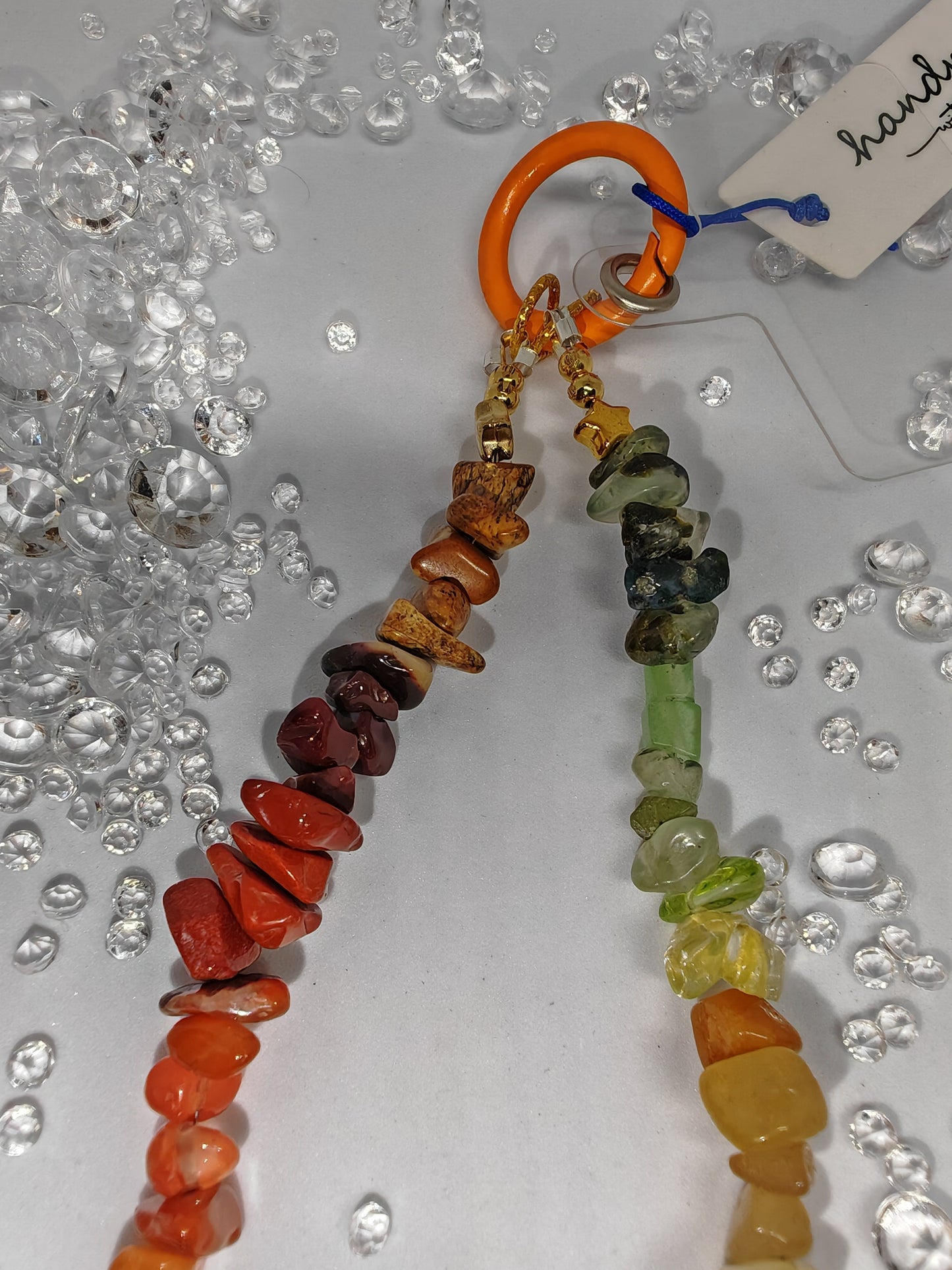 Autumn Phone Charm Wristlet