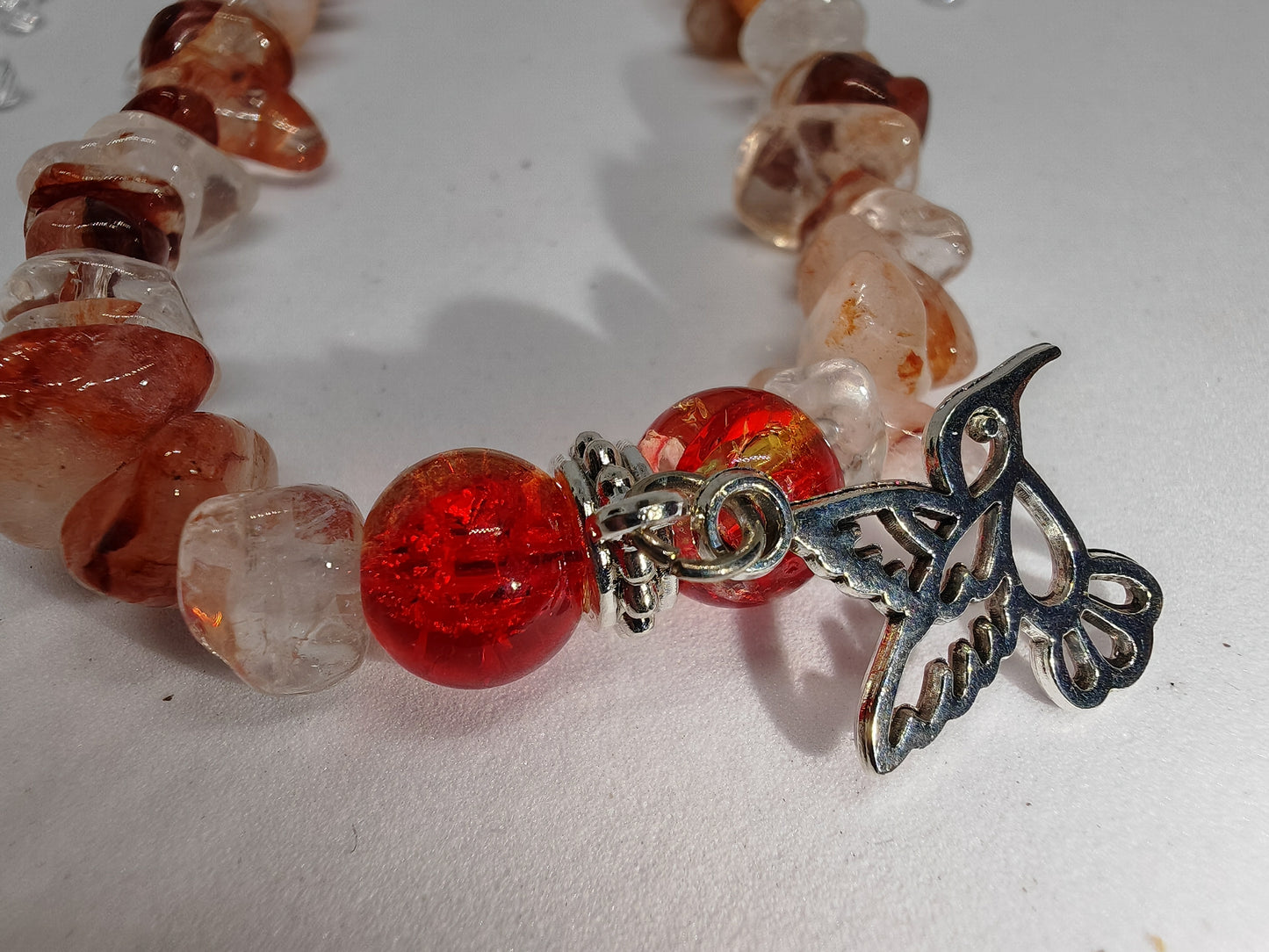 Hummingbird Phone Charm Wristlets