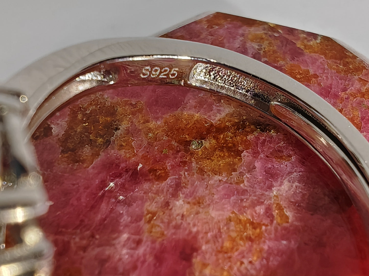 Triple Topaz - Sterling Silver Adjustable Ring up to Size U