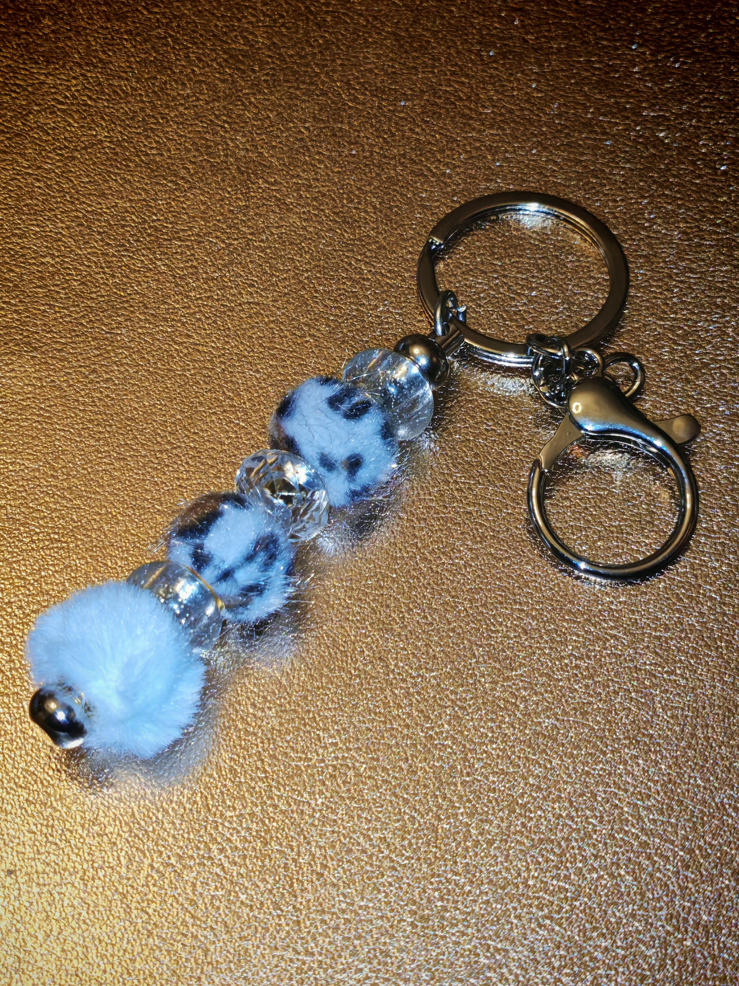 Leopard Fur - Keyring / Bag charm