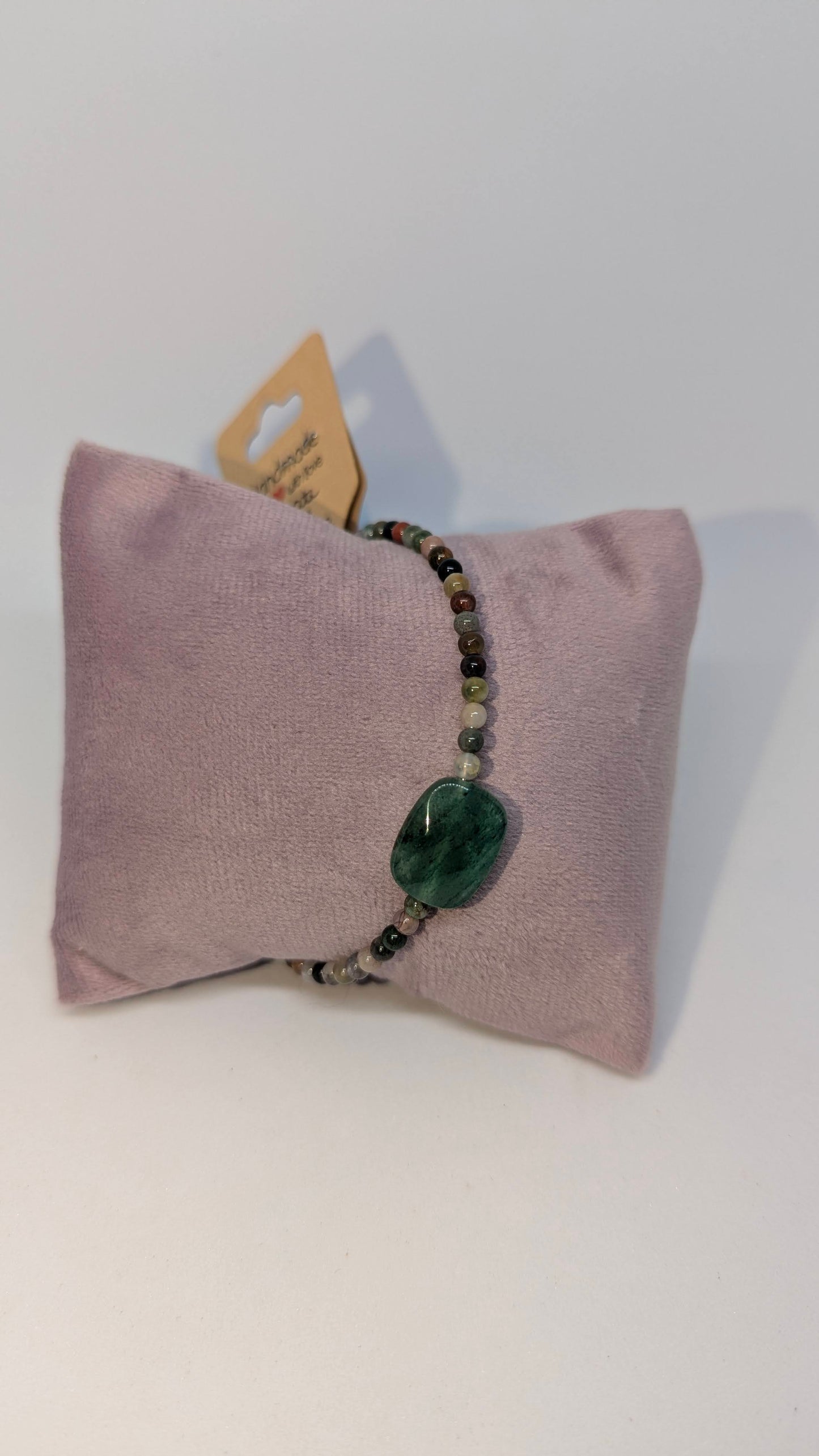 Ocean Agate & Faceted Aventurine