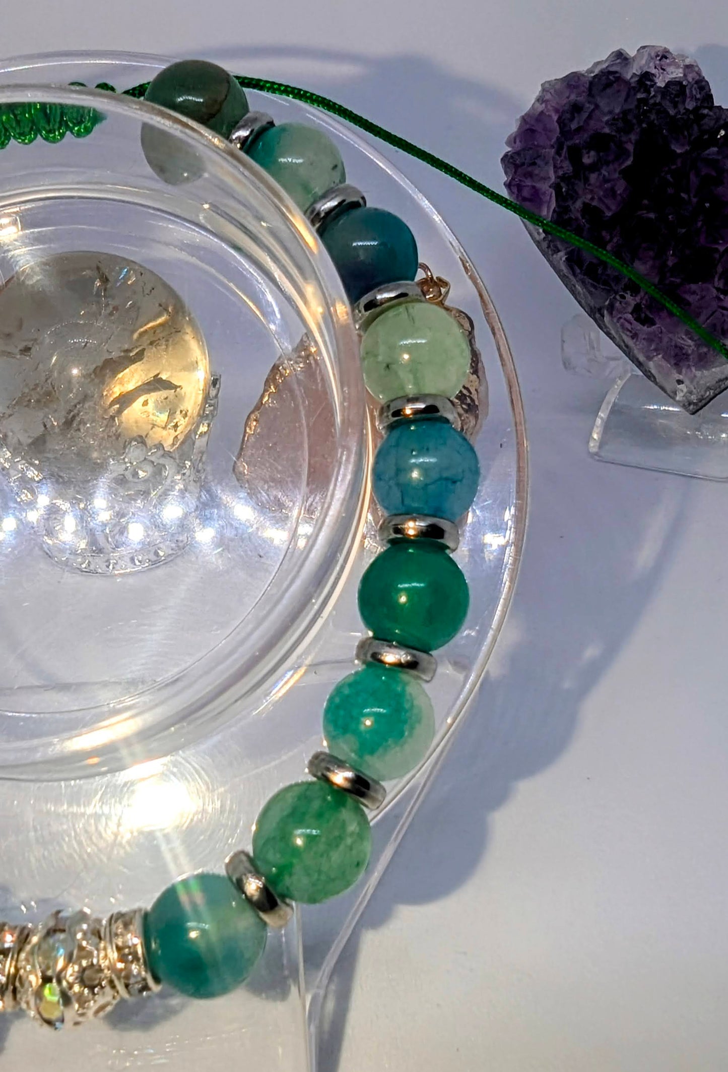 Mixed Agate - Handmade Adjustable Bracelet