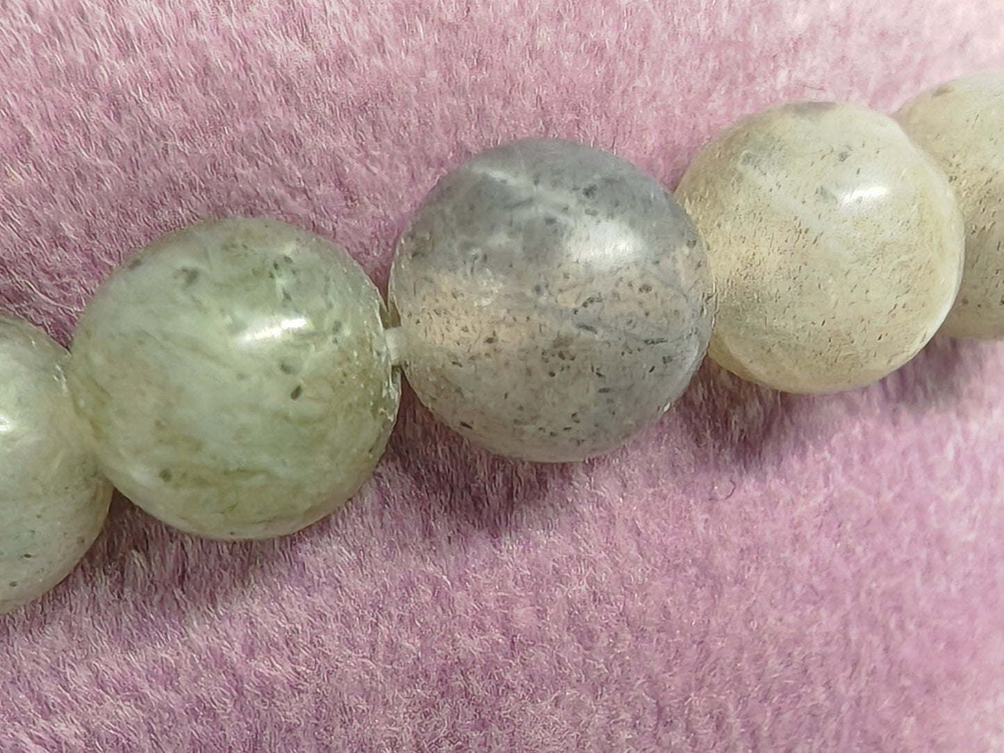 Greys and Greens - Grey Labradorite Bracelet - 16cm