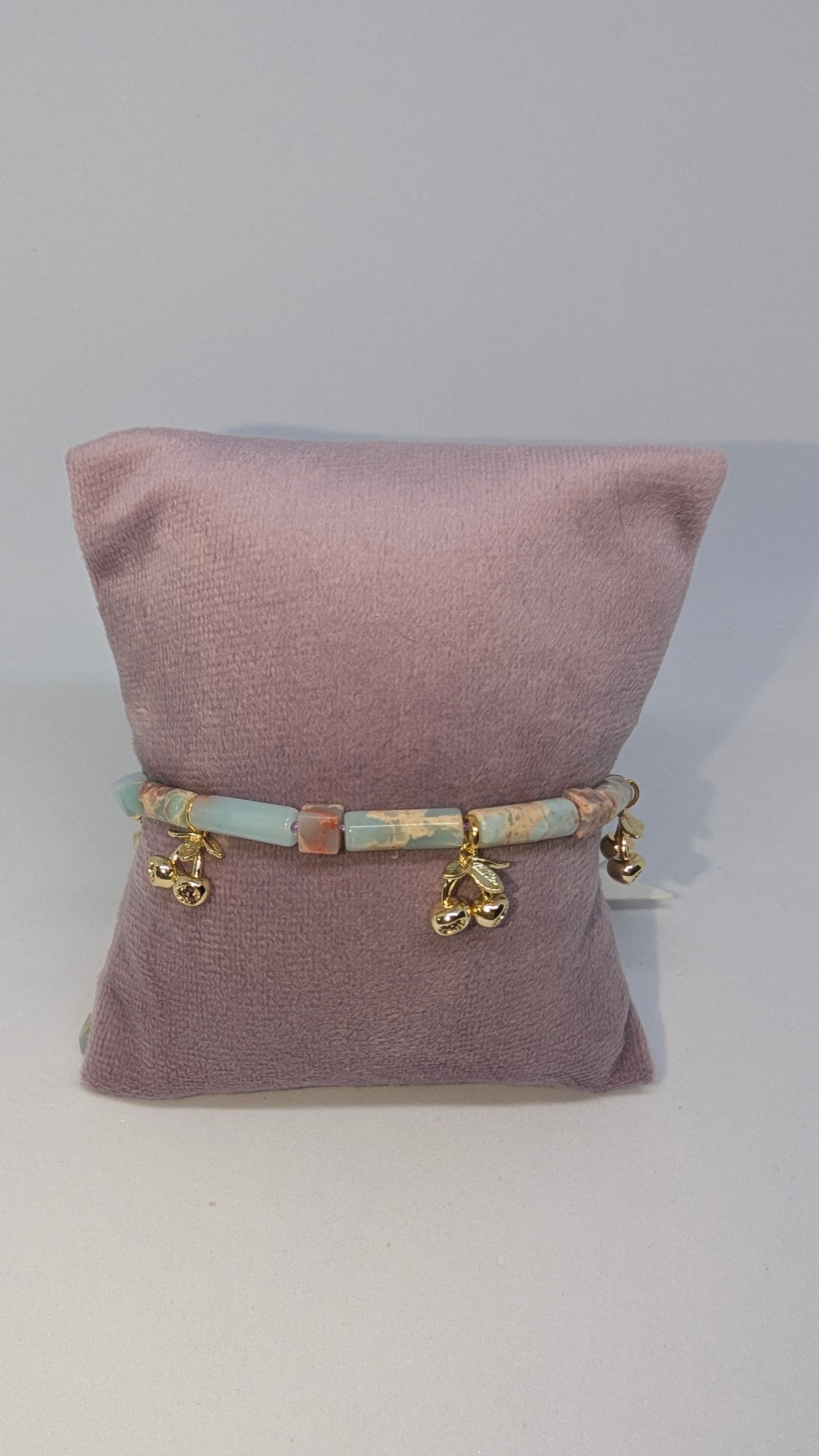 Shoushan Jasper & Cherries