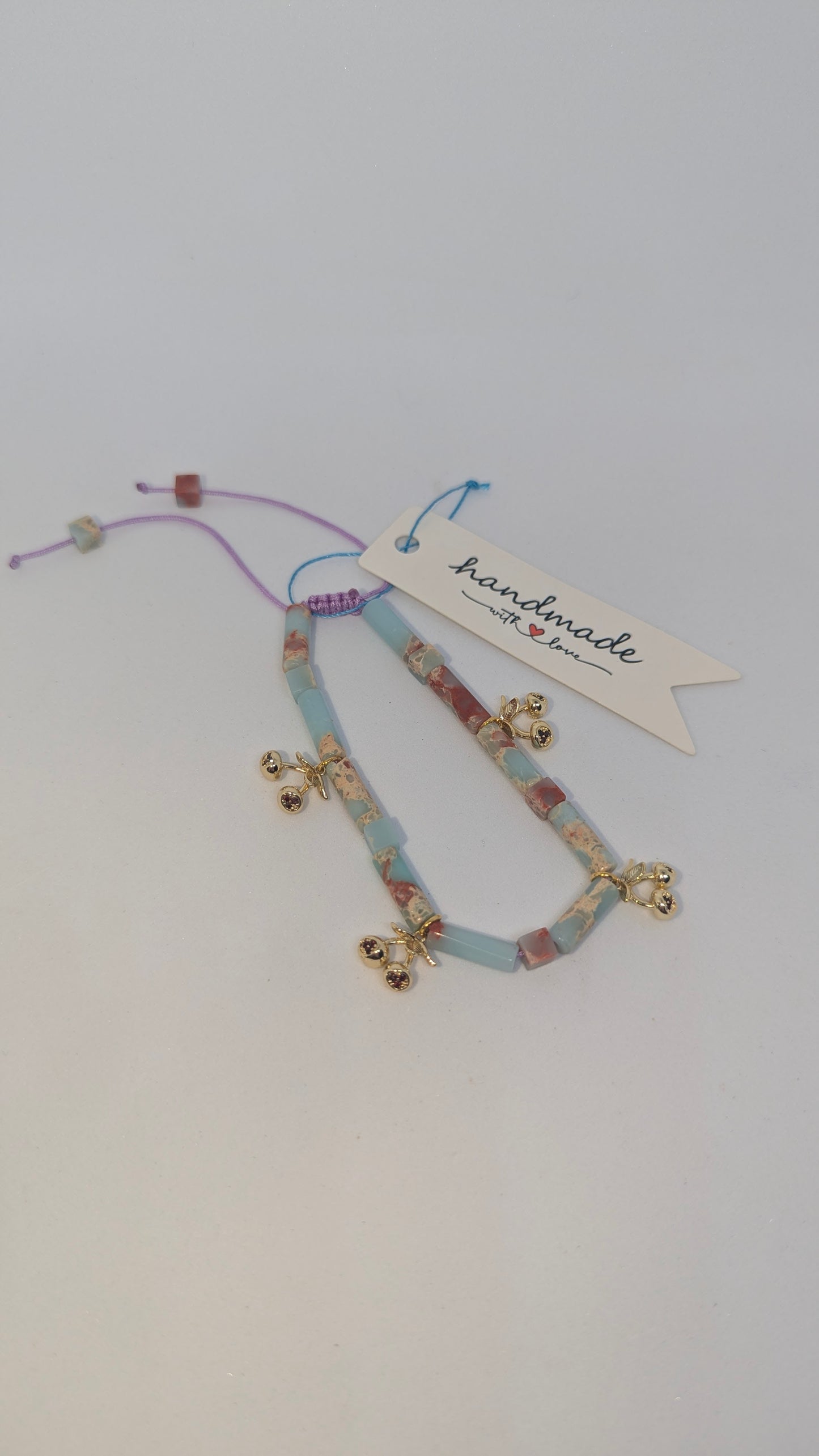 Shoushan Jasper & Cherries