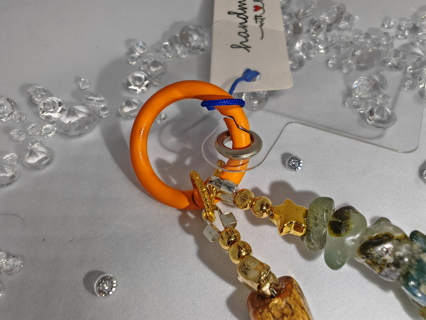 Autumn Phone Charm Wristlet