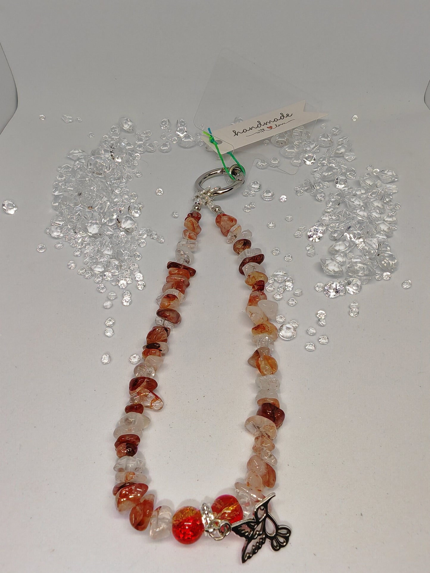 Hummingbird Phone Charm Wristlets