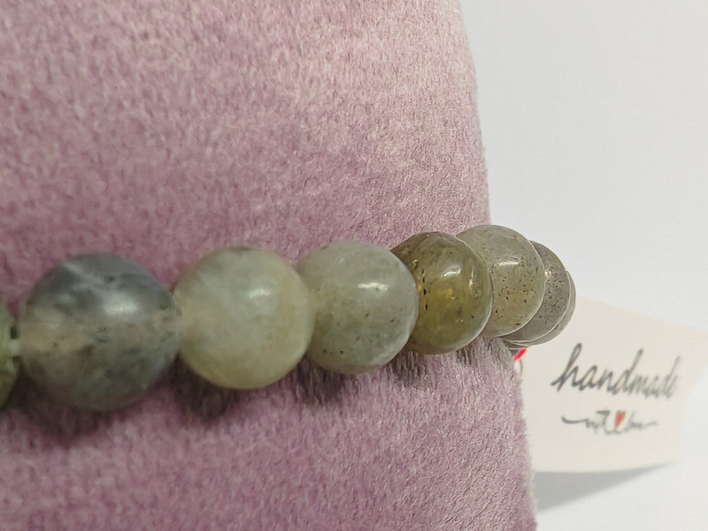 Greys and Greens - Grey Labradorite Bracelet - 16cm