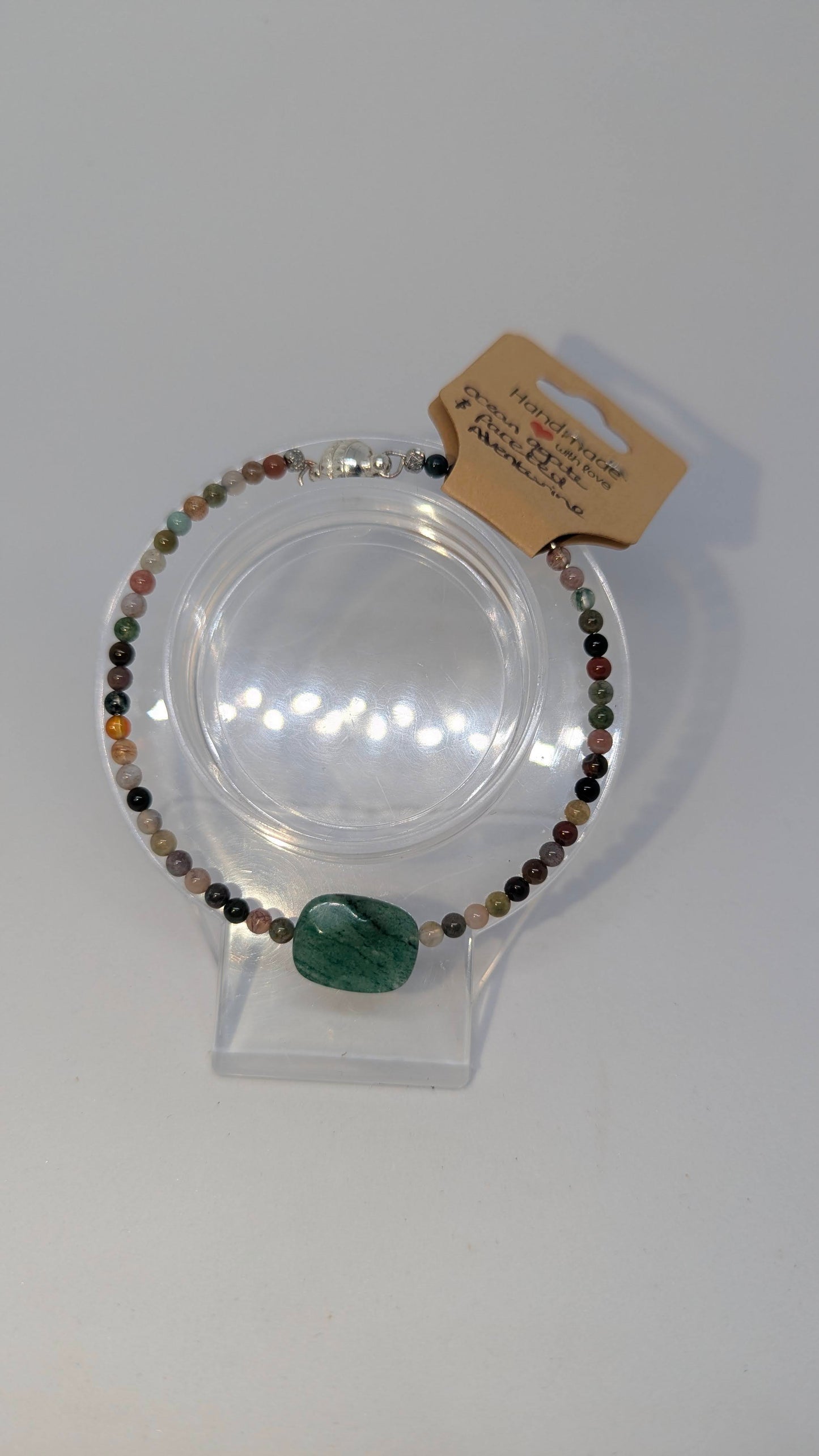 Ocean Agate & Faceted Aventurine