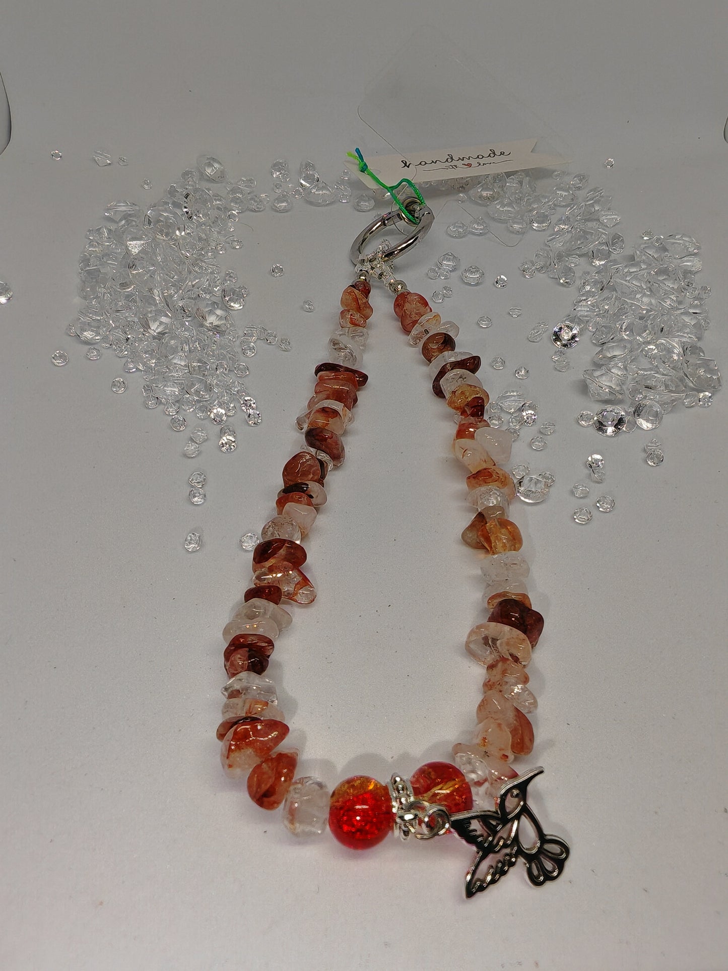 Hummingbird Phone Charm Wristlets